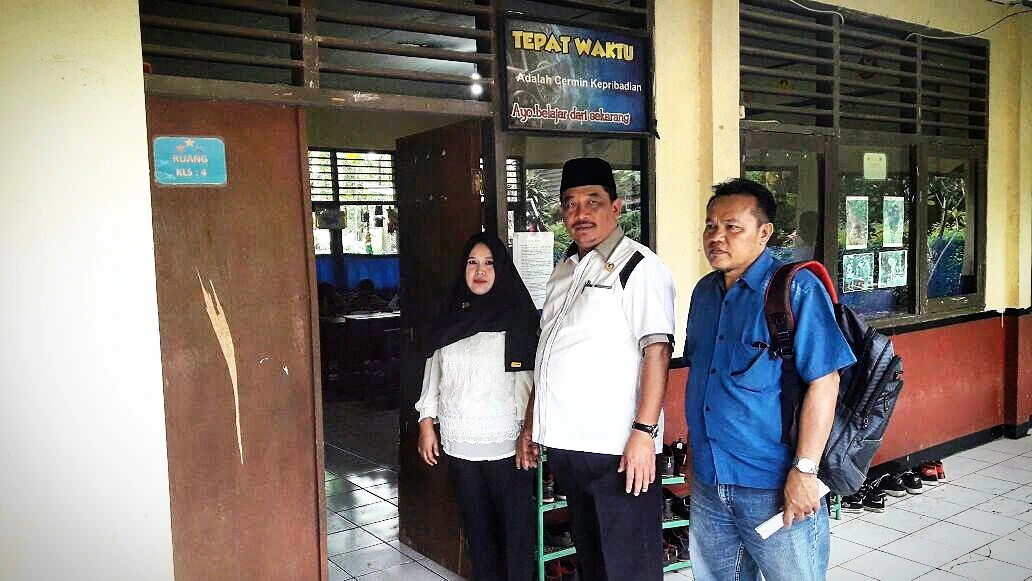 SDN Sekolah Dasar Negeri 5 Cikeas Udik Dikunjungi Anggota DPRD
