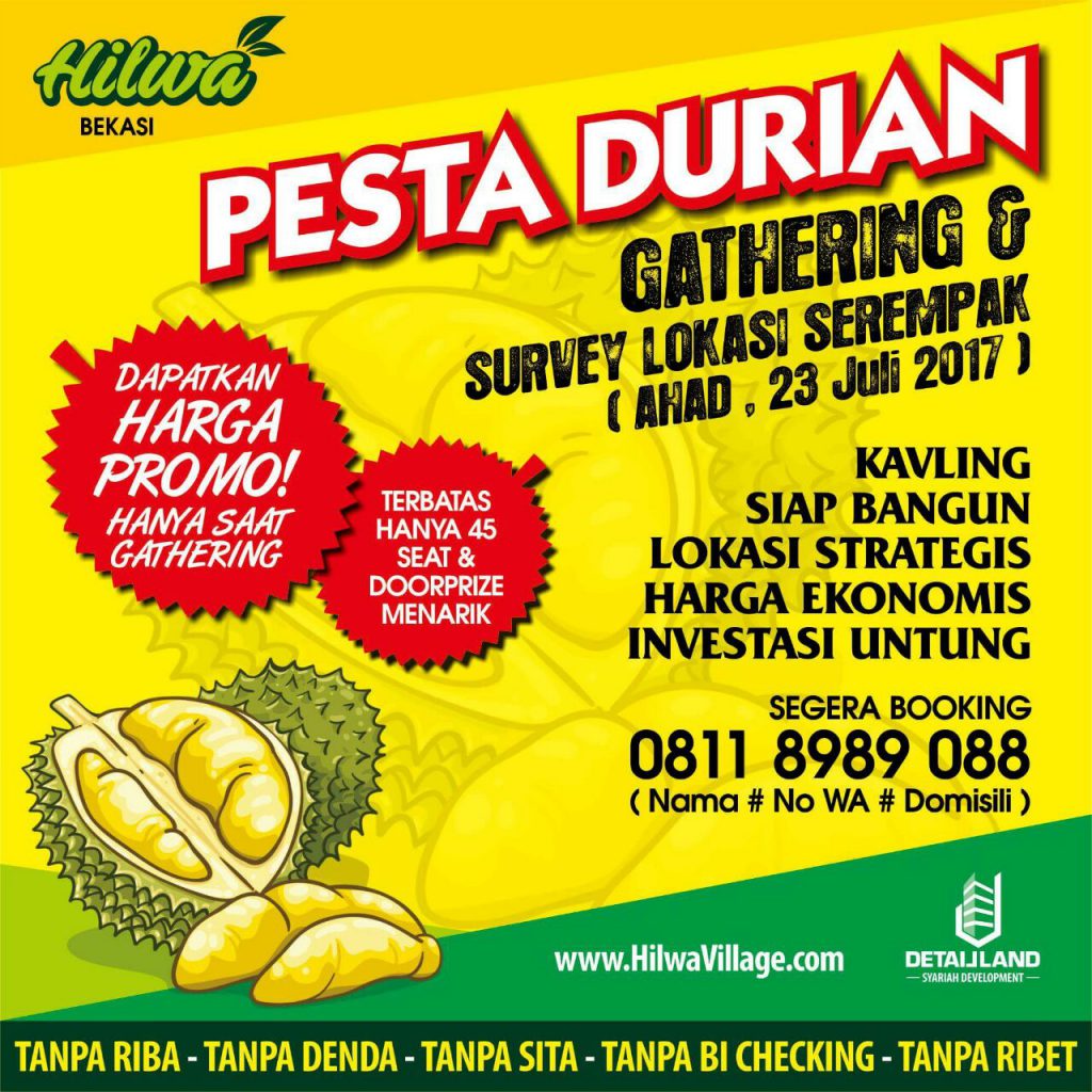 Pesta Durian Perumahan Hilwa Bekasi