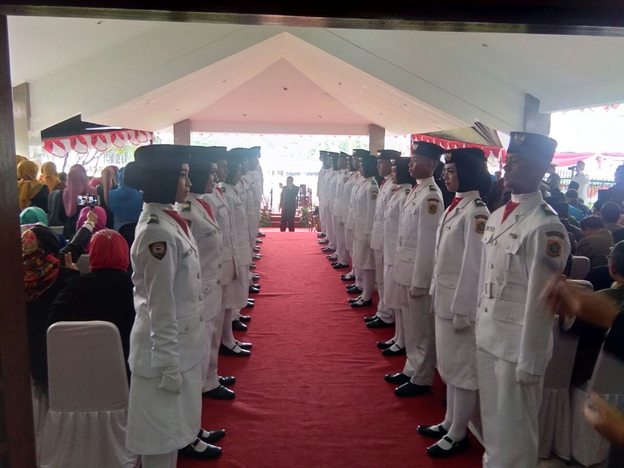 Team Paskibra Kabupaten Bogor