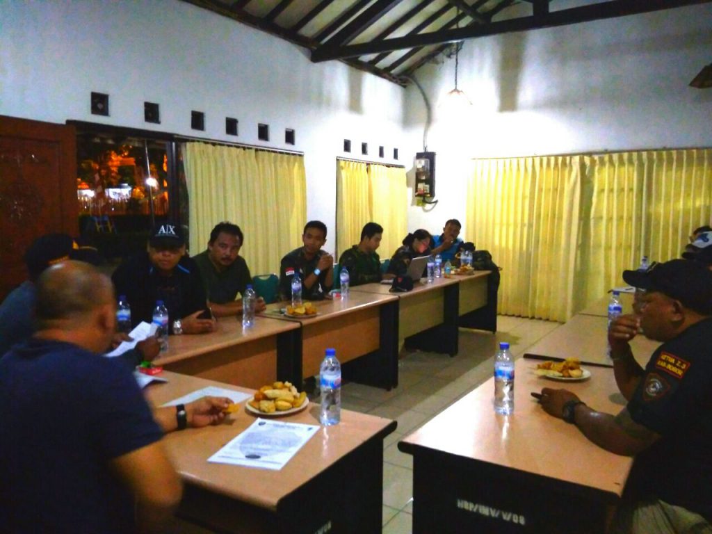 Rapat pembahasan milad ke 6 Dewan Pimpinan Cabang Barisan Benteng Raya Padjajaran (DPC BBRP) Kabupaten Bogor