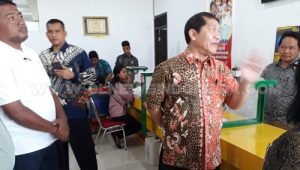 Bupati Karo Sidak ke kantor Disdukcapil Kabupaten Karo, Kamis (21/02) 2019