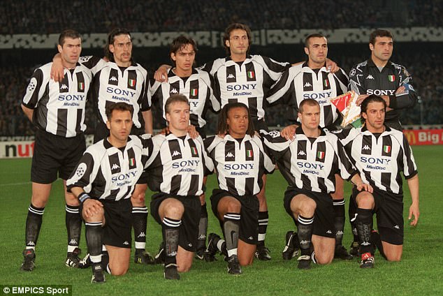 Skuad Juventus Liga Champion Semifinal 1998