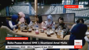 Serunya Berbuka Puasa Dengan Alumni SMK 1 Amal Mulia (Yapam) Ak 2010-2011