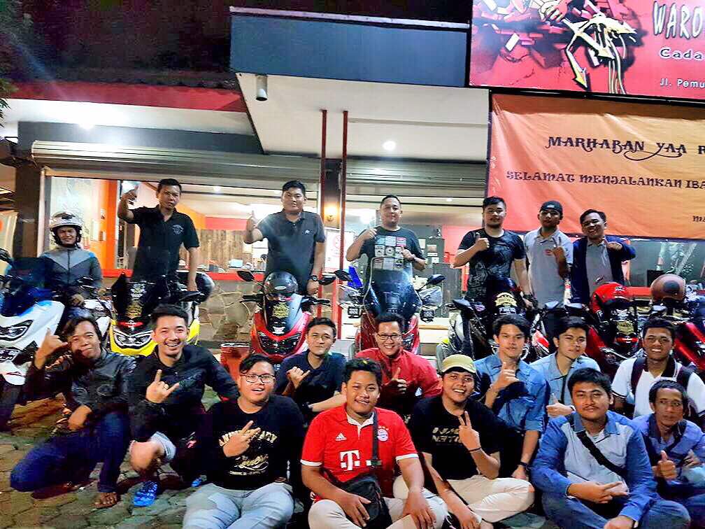 Anggota Nmax Riders Bogor