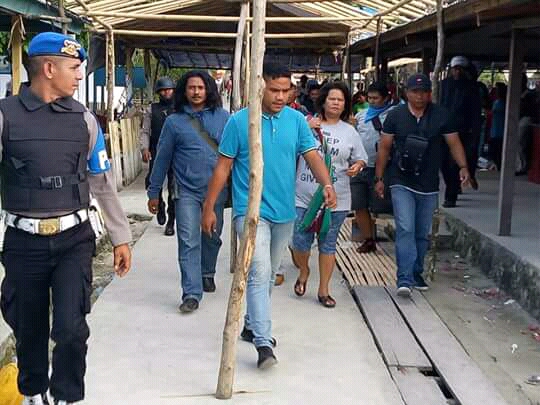 Ketua Yayasan Anak Bangsa (YAB) Di Jemput Polisi Maluku Tenggara Barat (MTB)