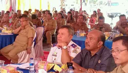 Foto: Seluruh SKPD/Badan, serta anggota DPRD kabupaten Samosir, hadirin Louncing e-Government aplikasi e-Planning dan e-Perizinan kabupaten Samosir Sumatera Utara