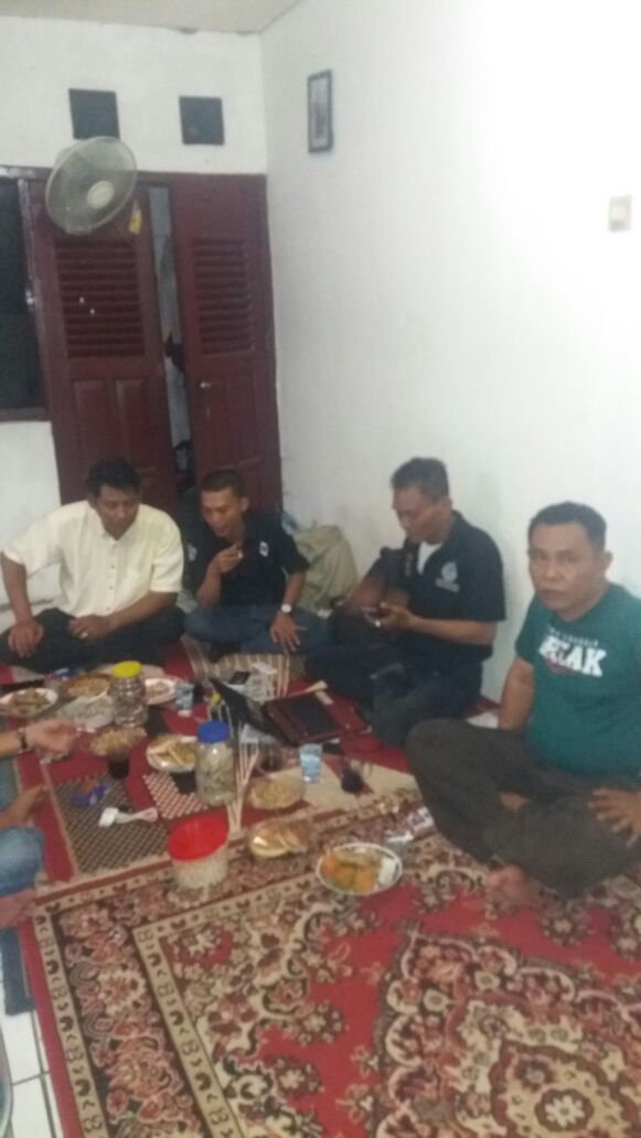 Foto : Rapat Koordinasi Wartawan Kabupaten Bekasi Dalam pengangkatan Julham Harahap sebagai ketua Pokja Wartawan Kabupaten Bekasi.