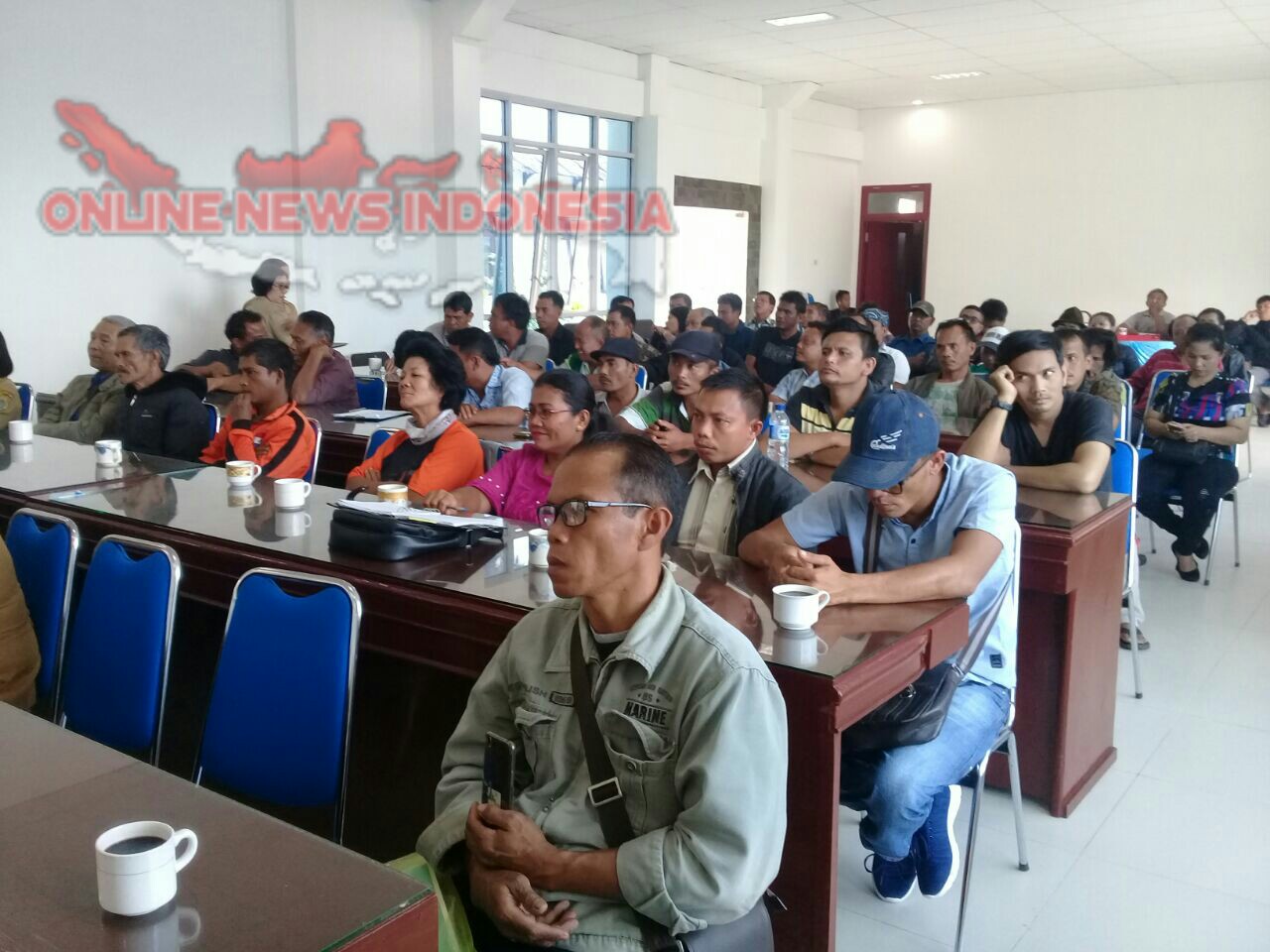 Foto : Para Pangkalan LPG bersubsidi 3 Kg hadiri rapat koordinasi ketersediaan dan pemerataan harga eceran tertinggi di kabupaten Samosir