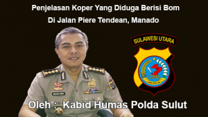 Kabid Humas Polda Sulut, Kombes Pol Ibrahim Tompo SiK, MSi