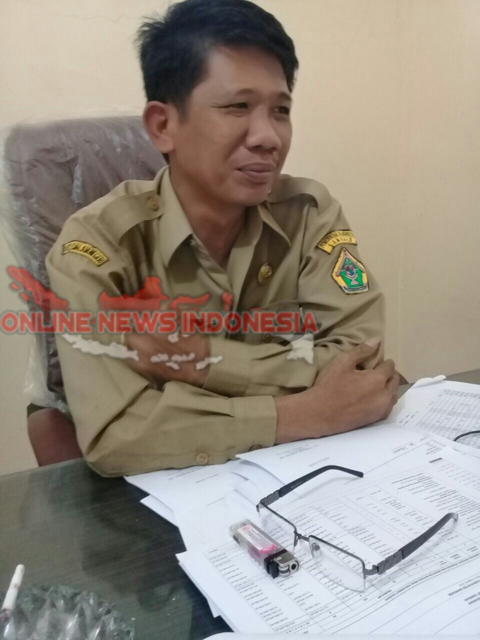 Foto : Kepala Dinas Kebudayaan Pemuda dan Olah Raga kabupaten Samosir, Gomgom Naibaho