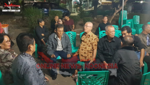 Rapat akhir Panitia Pilkades Lambang Jaya, Kab Bekasi