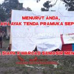 Tenda Pramuka Kwarcab Samosir Mengenaskan, Kemana Mereka Mengadu ? Pemkab Samosir Bisa Bantu ?