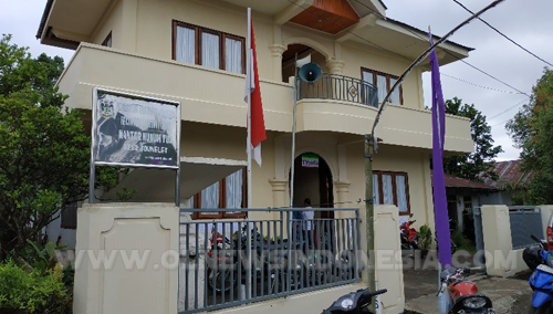 Lokasi TPS 004, Kantor Hukum Tua Desa Tounelet, Langowan