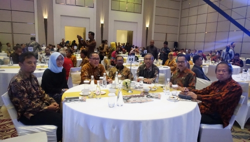 Foto : Para tamu dan undangan kegiatan Indonesia Innovation Award 2019.Peluncuran Radio PAUD KAMI di event Indonesia Innovation Award 2019 bertempat di Grand Ballroom Fairmont Hotel, 25 April 2019.