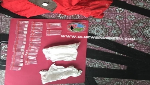 Ket foto  : barang bukti saat di amankan Petugas