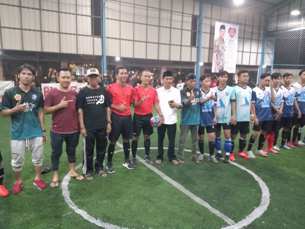 Ket foto, foto bersama sebelum pertandingan puncak di mulai