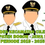 Daftar Penetapan Calon Kepala Desa Se-Kecamatan Cileungsi Periode 2019 - 2025