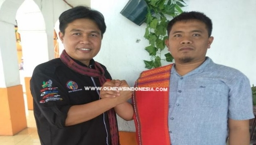 foto : Pasangan FenHo (Fernando-Hendro) mewakili profesi wartawan dalam kontestan Pilkada Samosir 2020-2025