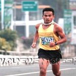 Pratu Welman Pasaribu anggota Yonif 121/MK, Brigif-7 /RR tercatat sebagai juara dalam lomba lari kategori profesional 10.000 meter yang diselenggarakan di Bengkulu