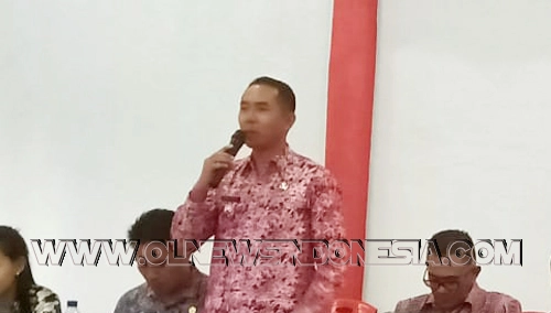 Camat Tompaso Barat Stevry Pandey,ST MAP