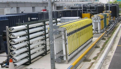 Ket foto : PT AWK, sebuah perusahaan yang lagi melejit di Pulau Jawa dan berpengalaman dalam bidang Water and Waste Water Treatment.