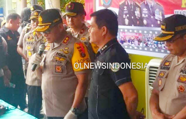 Ket foto : Kapoldasu Irjen Pol Martuani Sormin Siregar saat gelar Konferensi pers terkait temuan Narkoba di Mapoldasu beberapa waktu lalu (Ist)