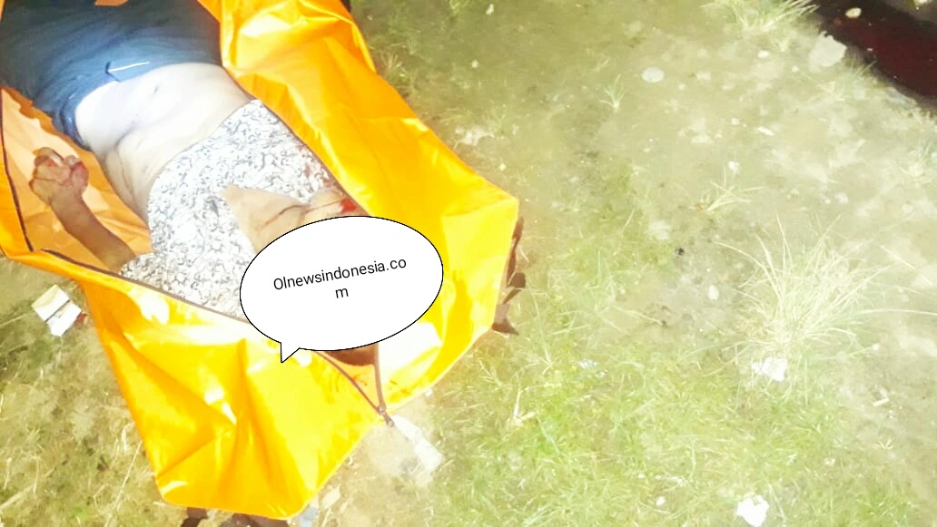 Ket foto : Korban Tewas saat masih dilokasi