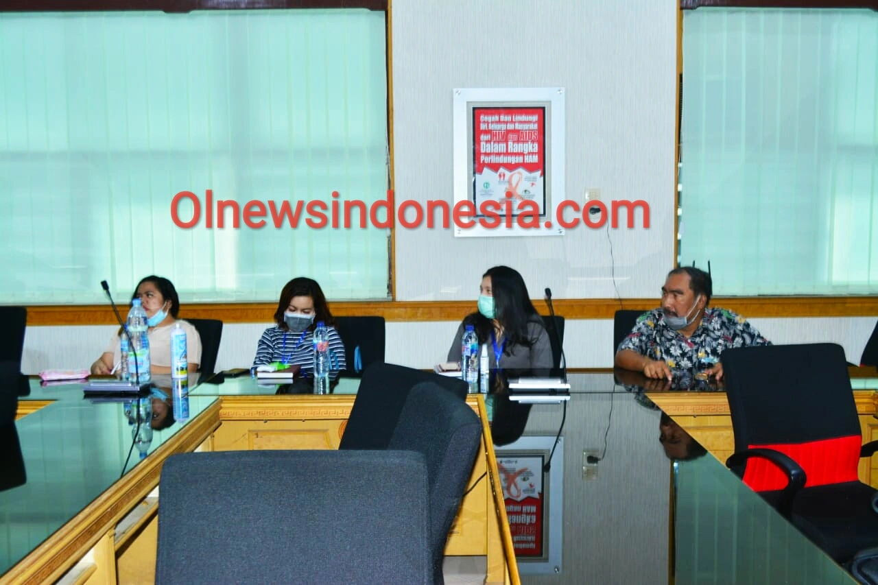 Ket foto : tampak Komisi A Anggota DPRD Karo, saat beraudiensi bersama pihak BPJS Medan Sumut, Jumat (17/07) 2020 (Ist)