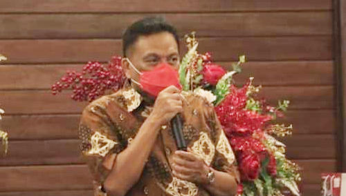 Sambutan Oleh Gubernur Sulawesi Utara Olly Dondokambey