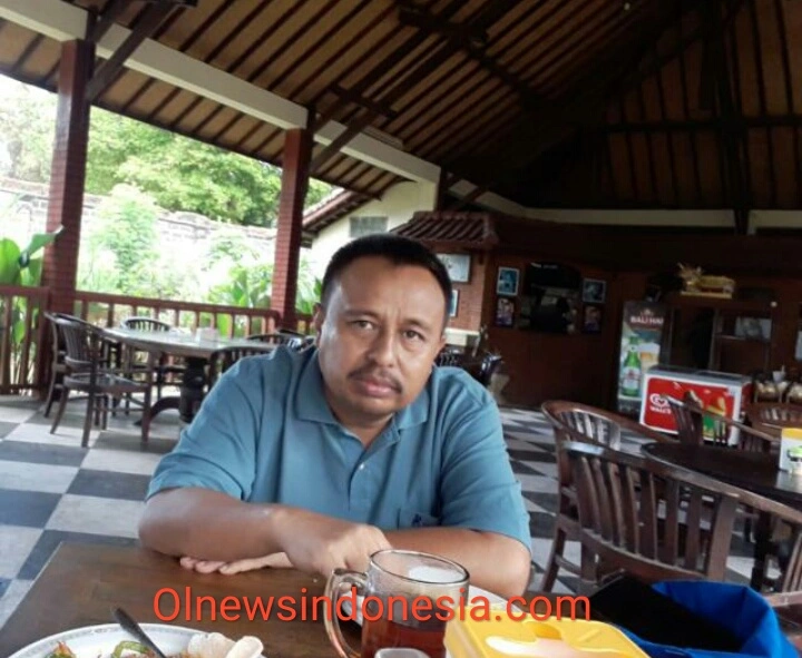 Ket foto : Kepala Desa Semangat Gunung Kecamatan Merdeka Kabupaten Karo,Mhd Ahyar Ginting SE (Ist).